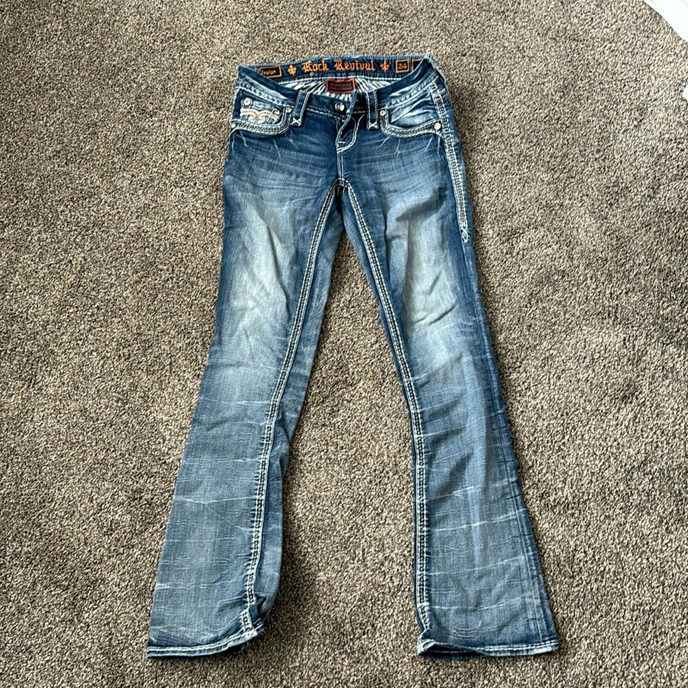 Women’s rock revival jeans